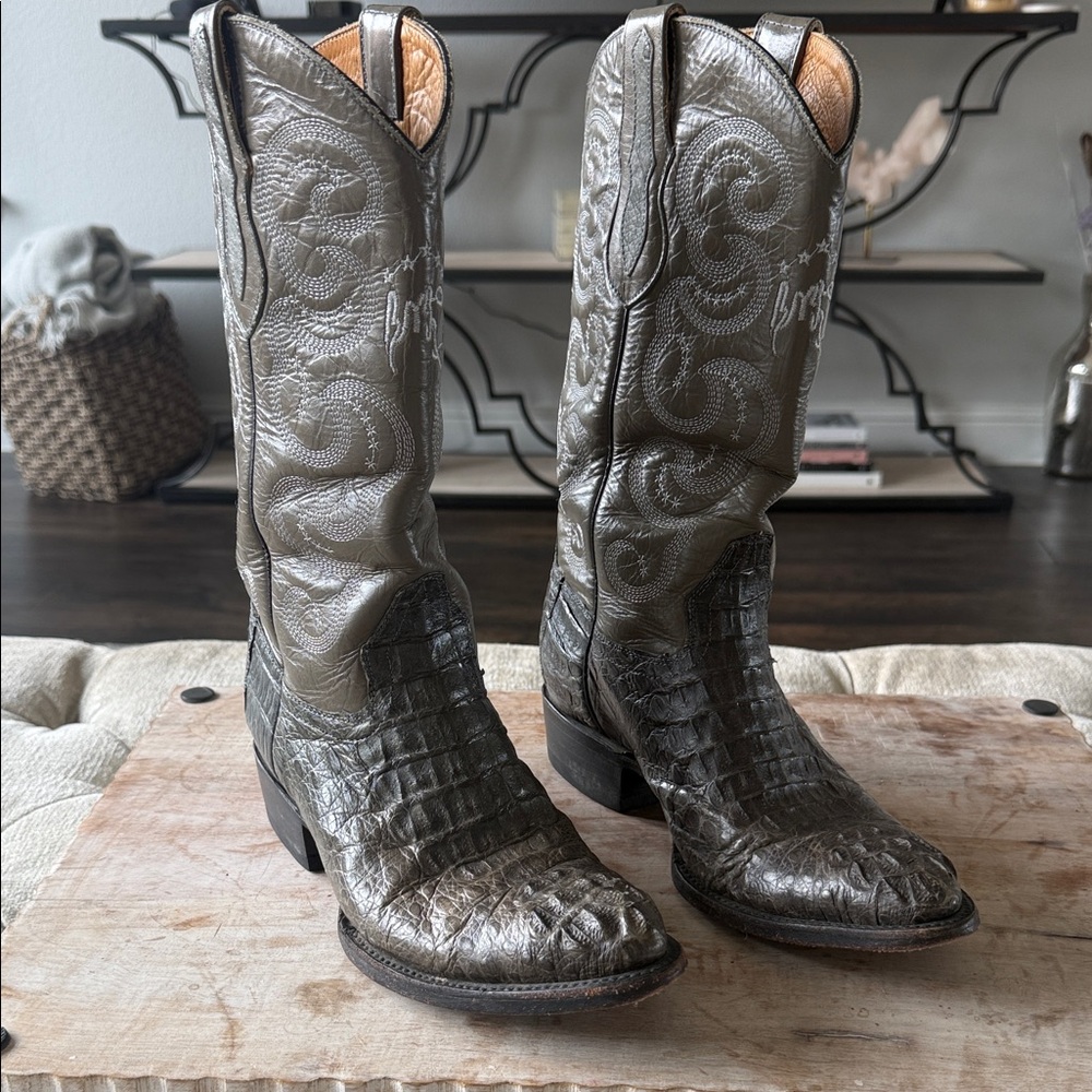 Yoncer men’s 8 US Mex 27 Western Cowboy‎ Boots